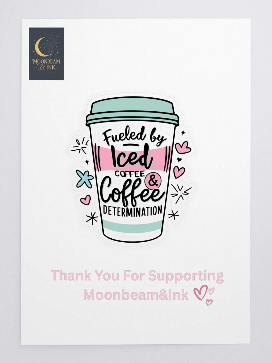 Iced Coffee Lover Sticker product image (3)