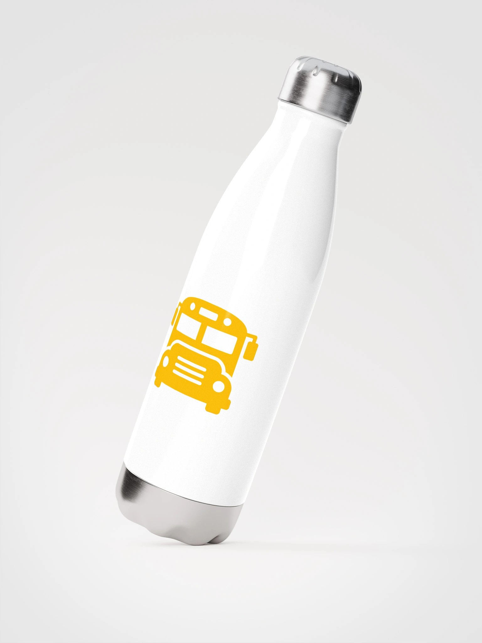 Yellow Bus Adventure Stainless Steel Water Bottle product image (3)