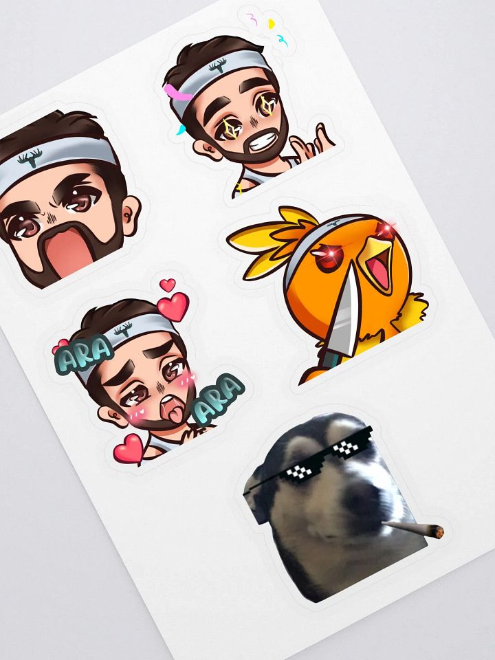 EMOTE STICKER SET product image (2)