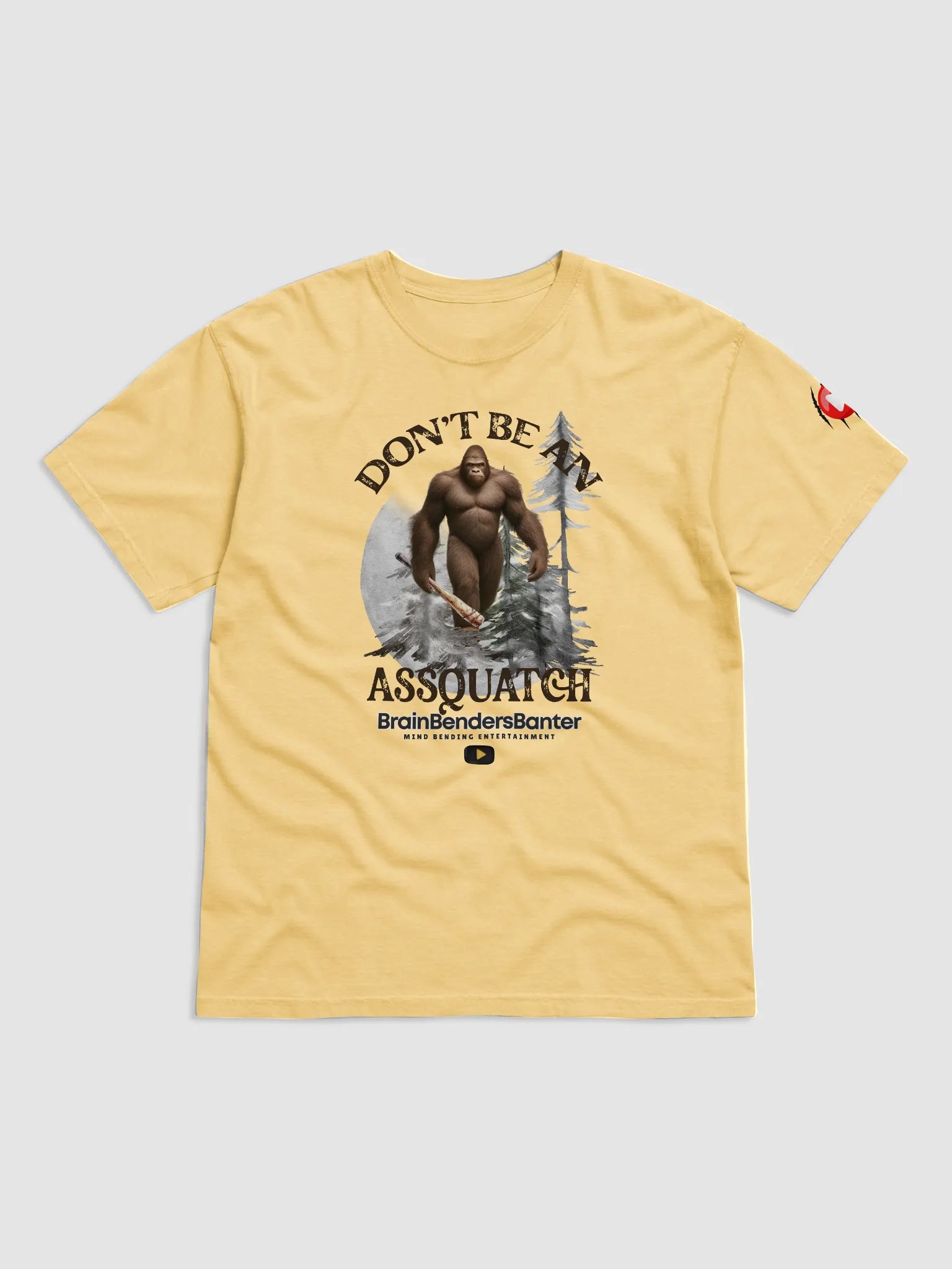 Sasquatch / Bigfoot Ultimate Comfort Cotton Tee product image (1)
