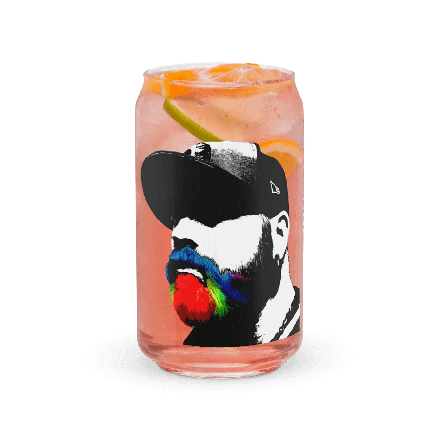 RainbowBeard OG Can-Shaped Glass product image (7)