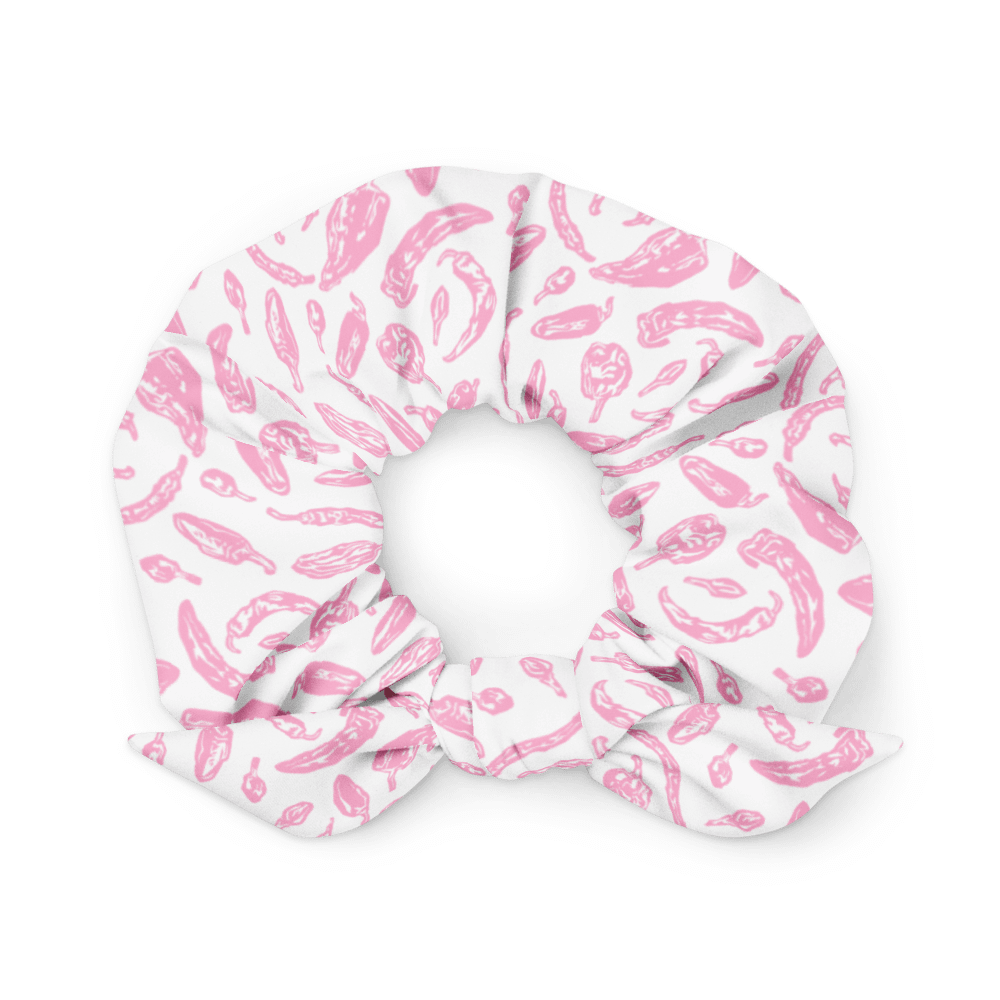 Summer Pep Scrunchie in Pink n' white product image (1)
