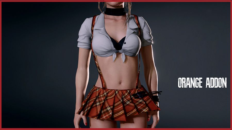 Resident Evil 2 Remake: SB School Girl 2 Mod product image (6)