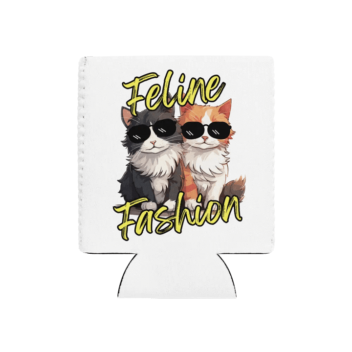 Feline Fashion Cool Cats Can Cooler product image (1)
