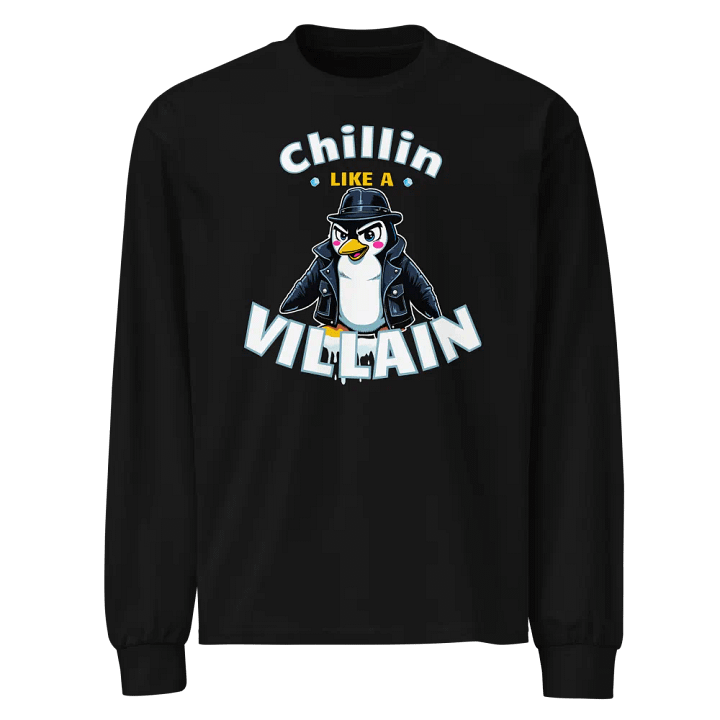 Cool Penguin Vibes Long Sleeve Shirt product image (1)