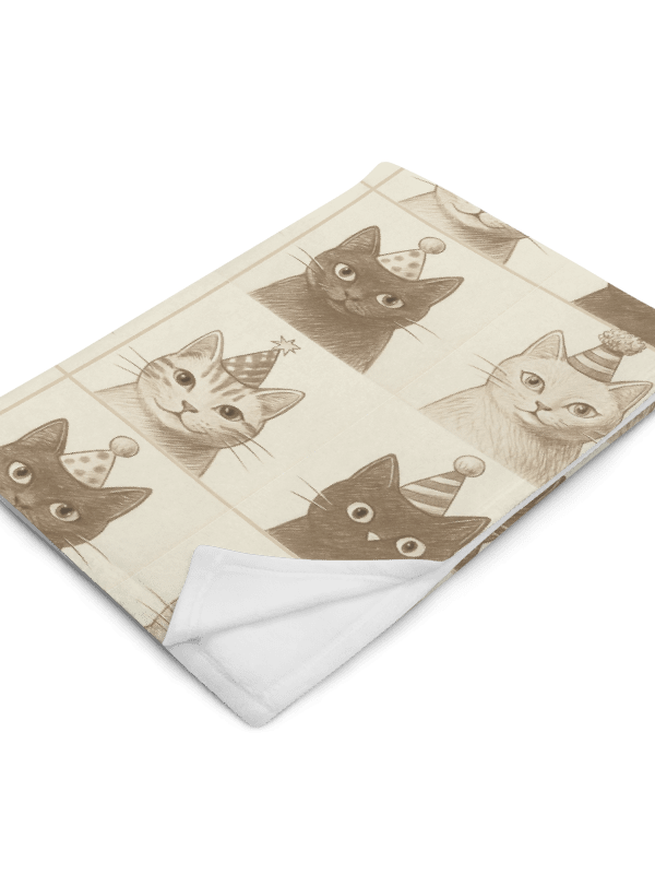Party Cats Throw Blanket product image (2)