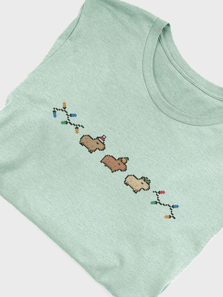 Capy Holidays Minimalist Tee product image (35)