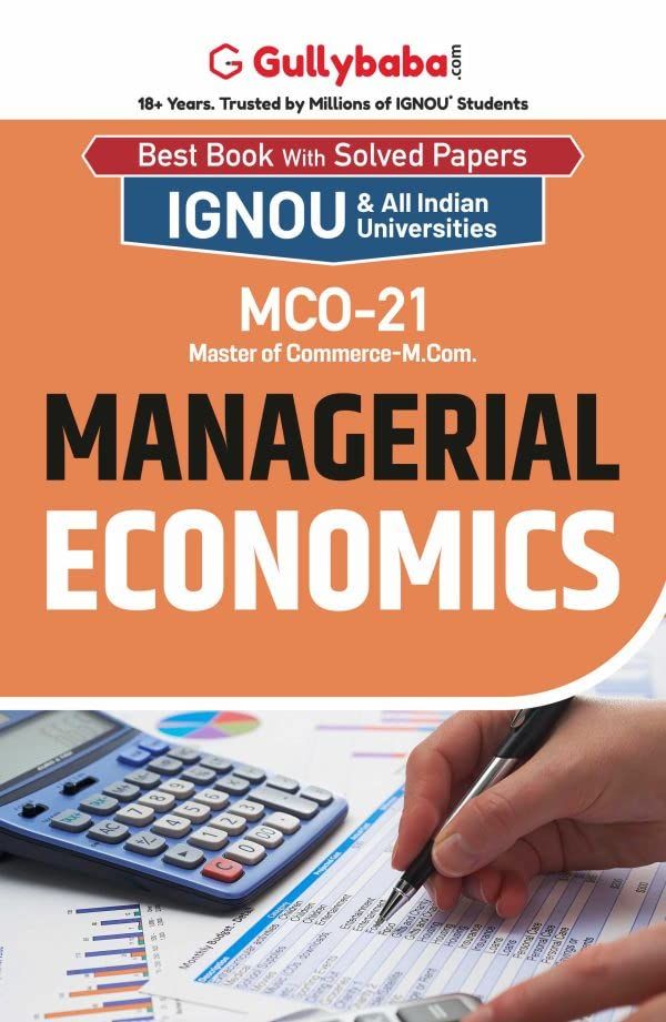 IGNOU MCO-21 Managerial Economics product image (1)
