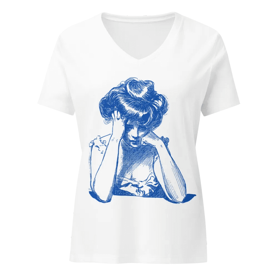 Renaissance Blues V-Neck Tee product image (1)