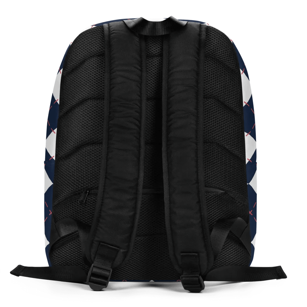 Argyle Elegance All-Over Backpack product image (5)
