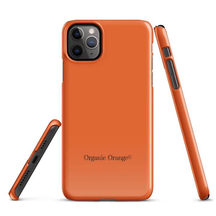 Organic Orange Snap Case for iPhone® product image (3)