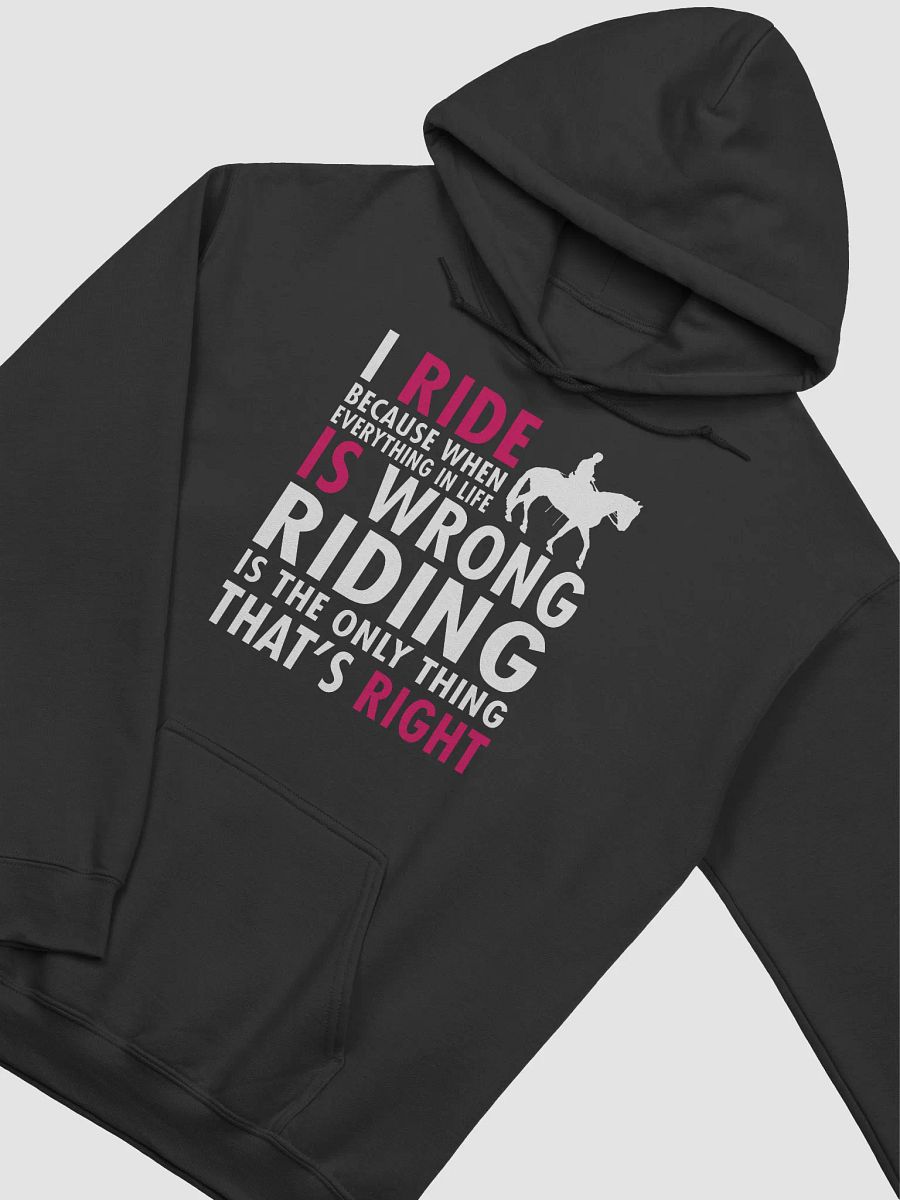 Riding is the only thing that's right - hoodie product image (13)