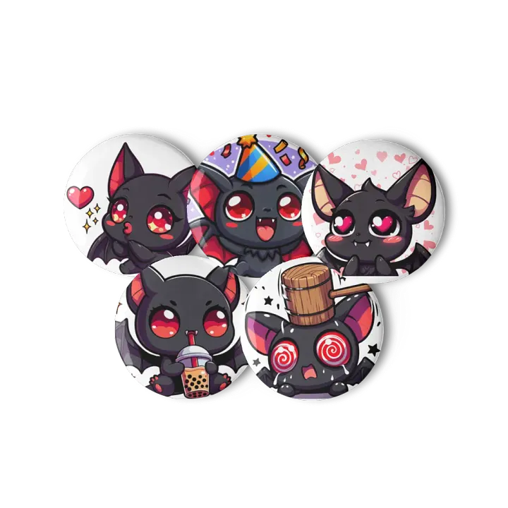 Bat Emote Pins product image (3)