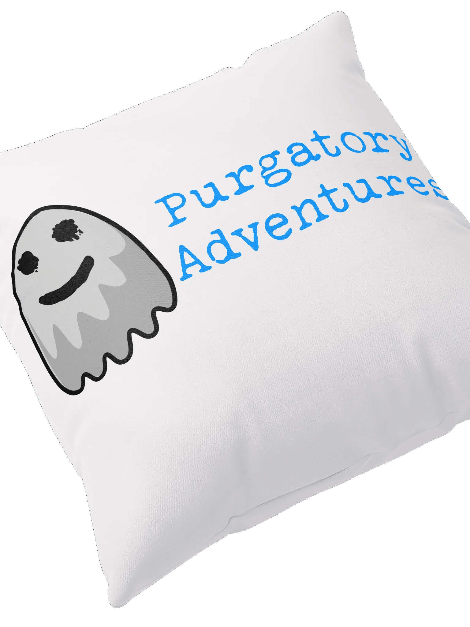 ghost behind cross pillow 18x18 product image (4)