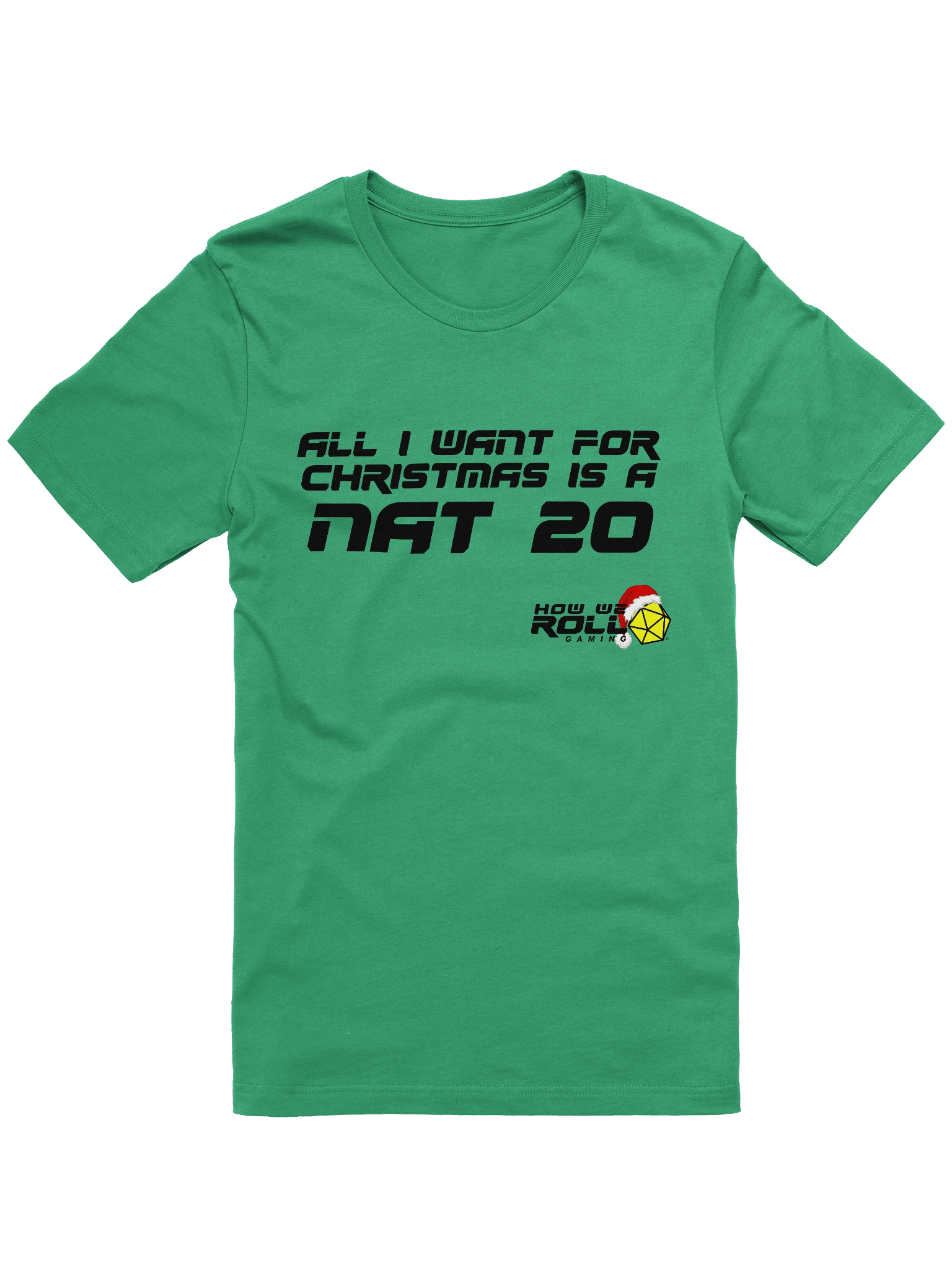All I Want for Christmas Is a Nat 20 T-shirt product image (1)