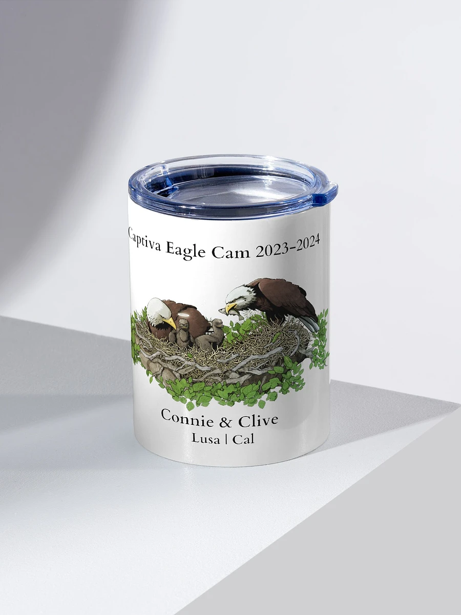 Captiva Eagle Cam 2023-2024 10oz Stainless Steel Tumbler product image (2)