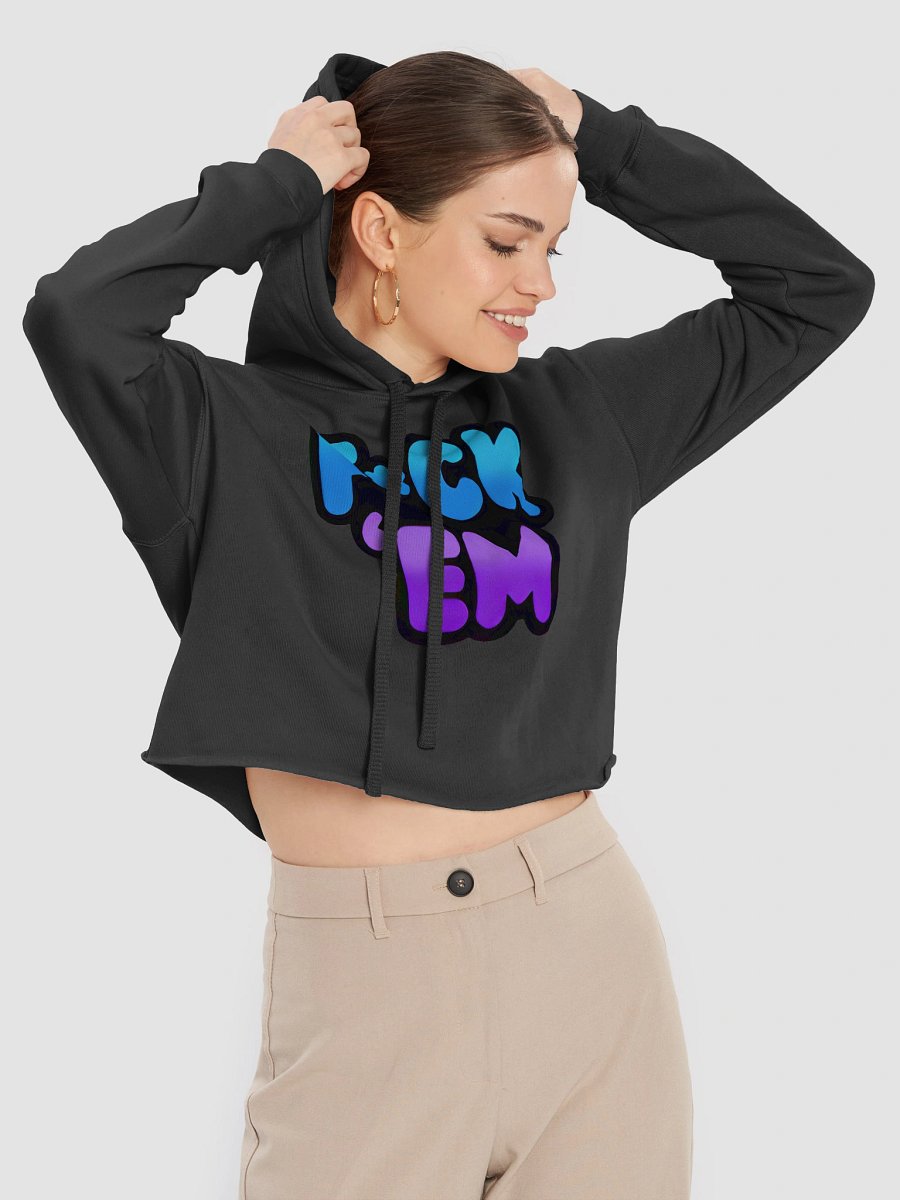 F*ck 'Em Cropped Hoodie product image (19)