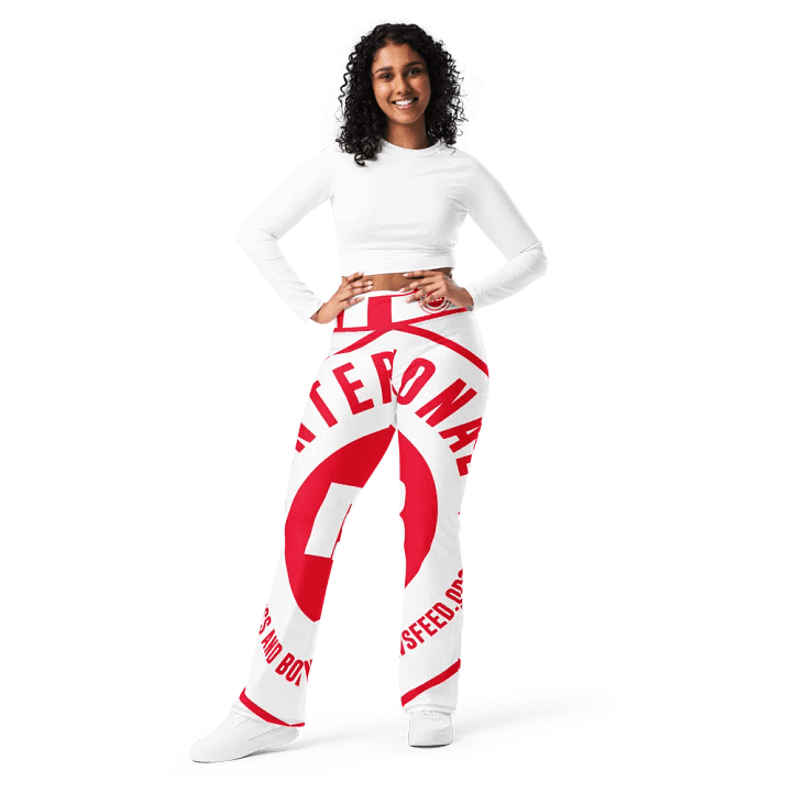 IFBNewsfeed.Org's All-Over Print Flare Leggings product image (2)