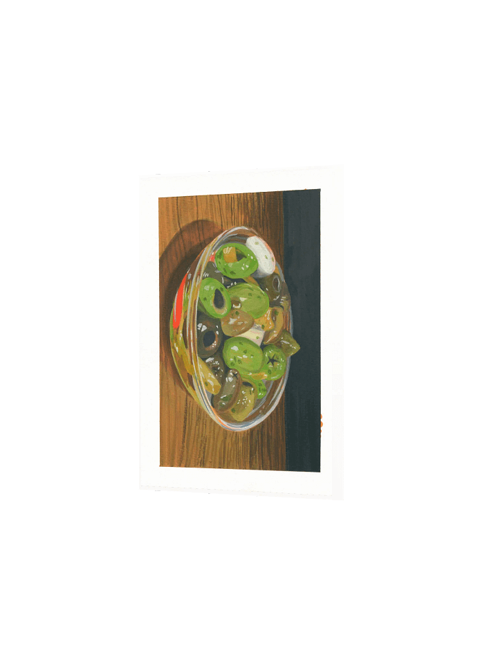 Olive Bowl - Print product image (4)