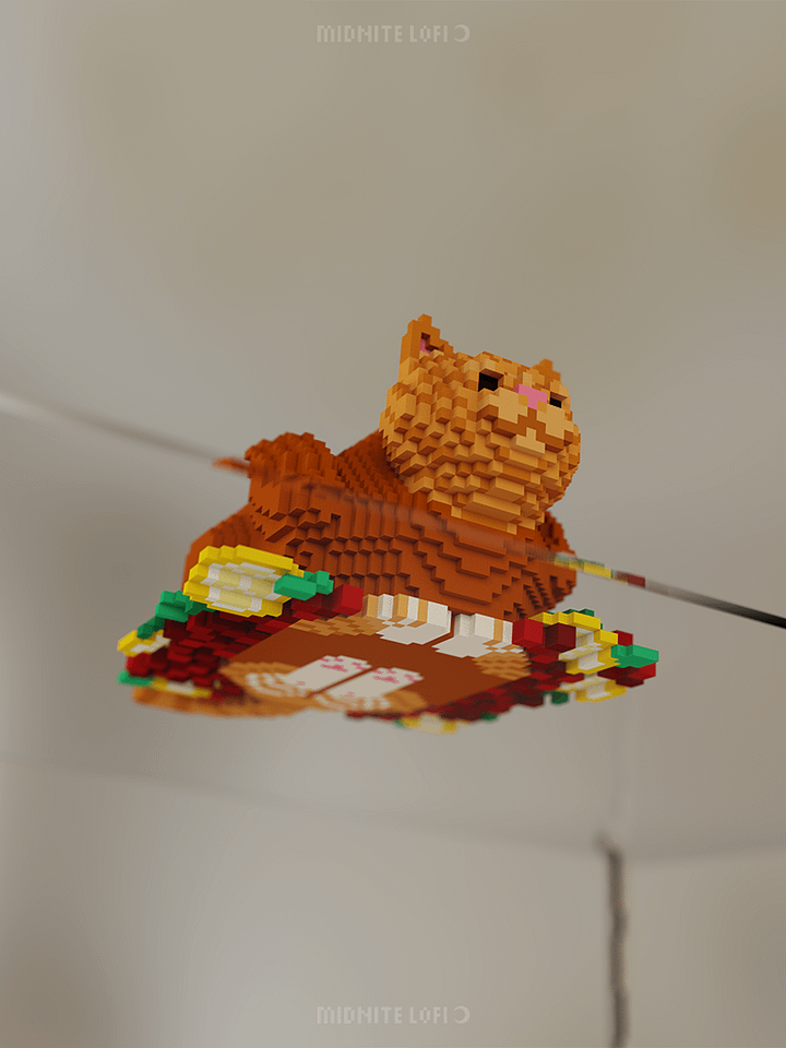 Turkey Cat 🌙 Animation and Wallpaper Art Set product image (1)