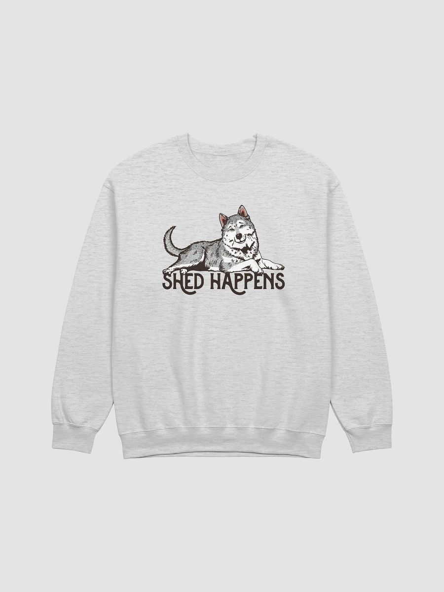 Shed Happens Sweatshirt of a Siberian Husky | Funny Shirt for Siberian Husky Paw-rents product image (25)