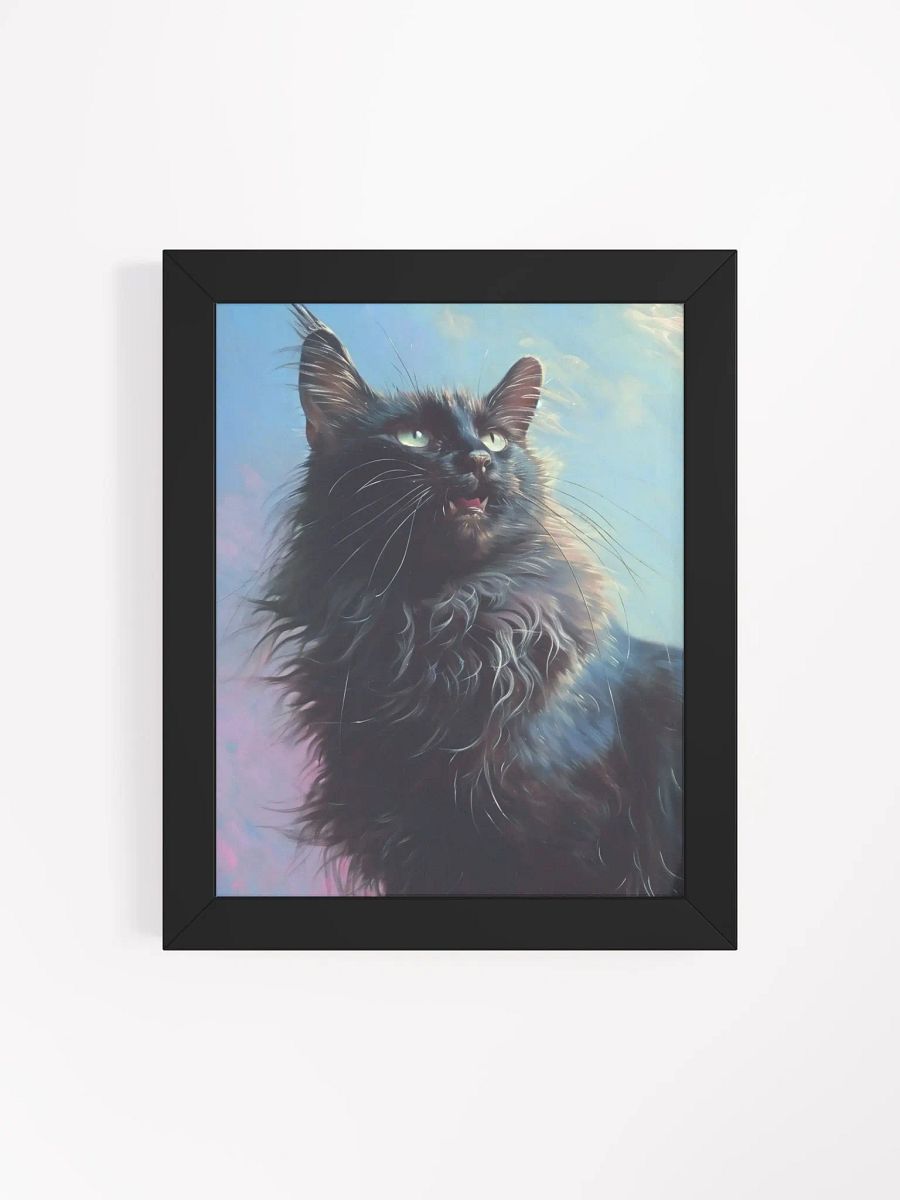 Dreamy Whiskers Matte Poster product image (8)