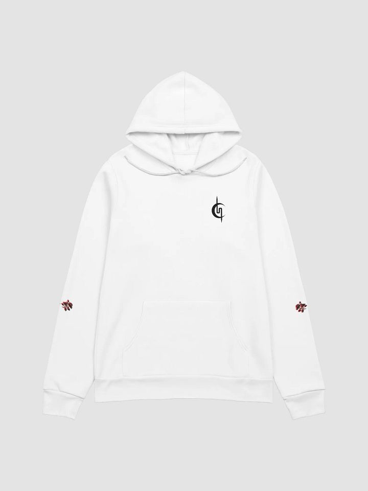 Rosas Cruz Hoodie – Whiteout Edition product image (1)