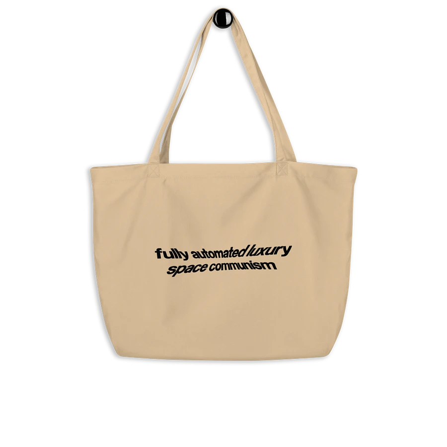fully automated luxury space communism tote bag - 100% organic cotton product image (8)