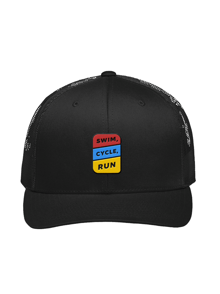 Swim, run, cycle stamp cap product image (3)