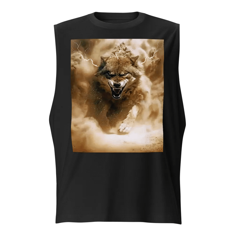 Thunderous Storm Wolf Muscle Top product image (1)