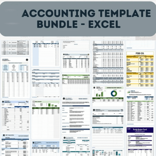 Ultimate Accounting Excel Template Bundle product image (2)