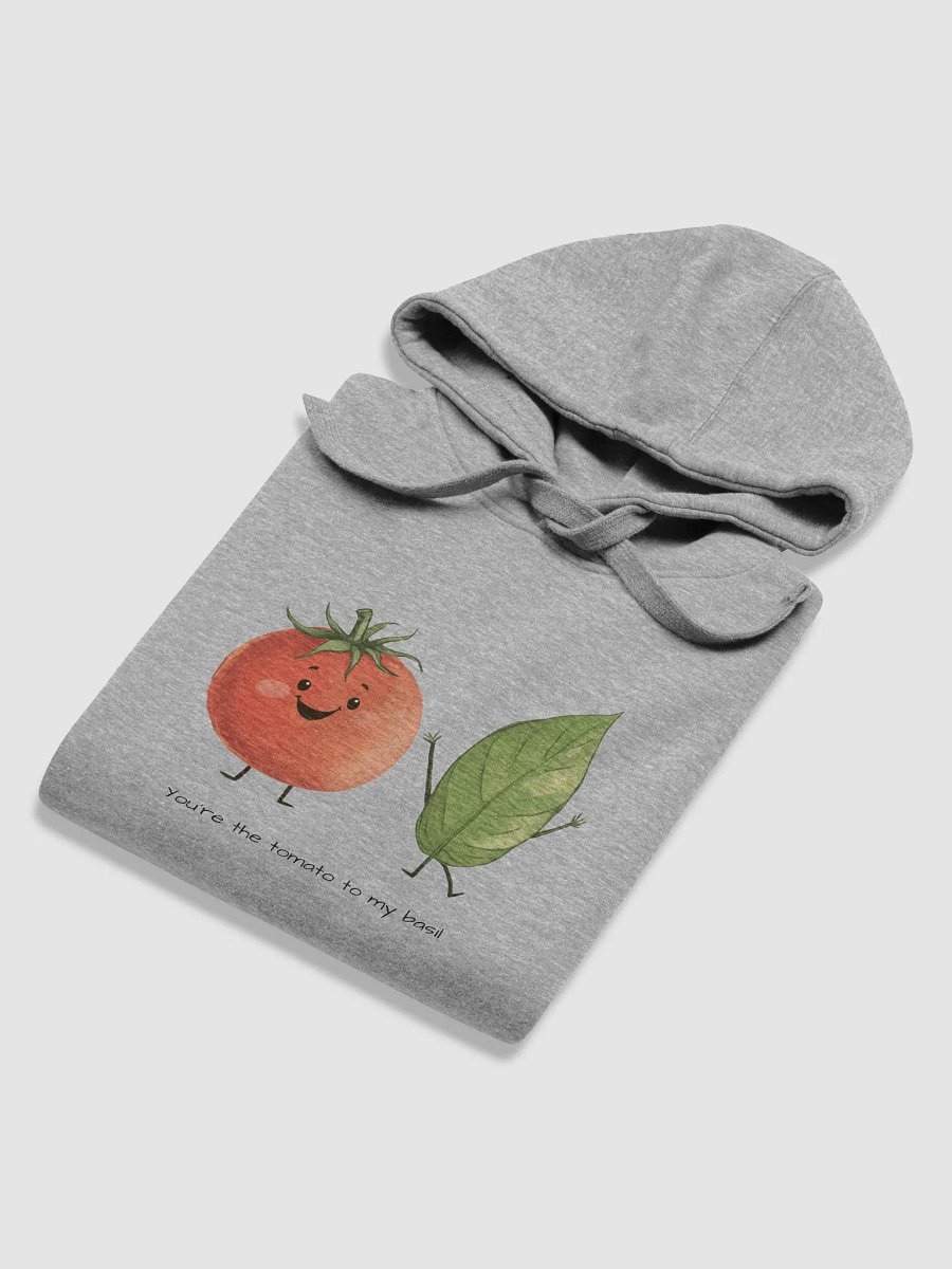 Tomato & Basil Leaf: Love and Friendship Unisex Hoodie product image (24)