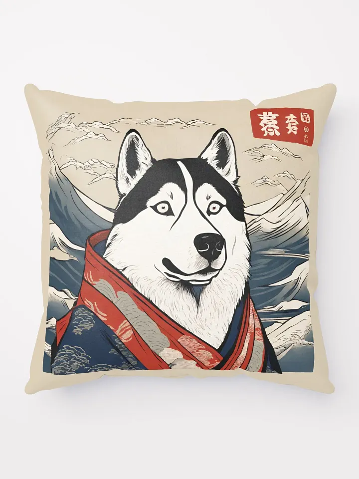Funny Husky Oriental Pillow product image (1)
