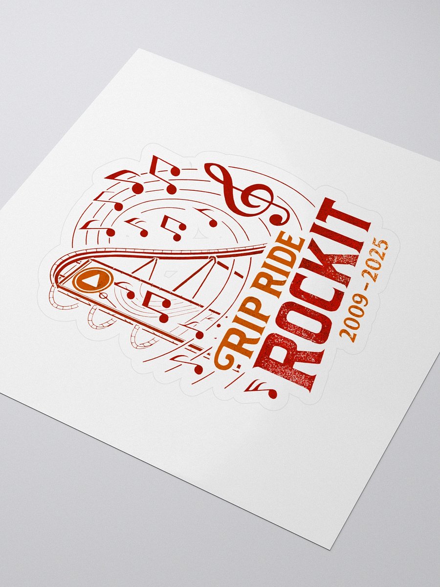 Rip Ride Rockit 2009-2023 Kiss Cut Stickers product image (3)