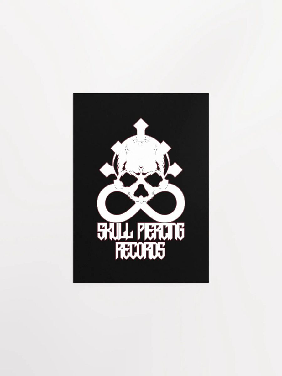 Skull Piercing Records Matte Poster product image (2)
