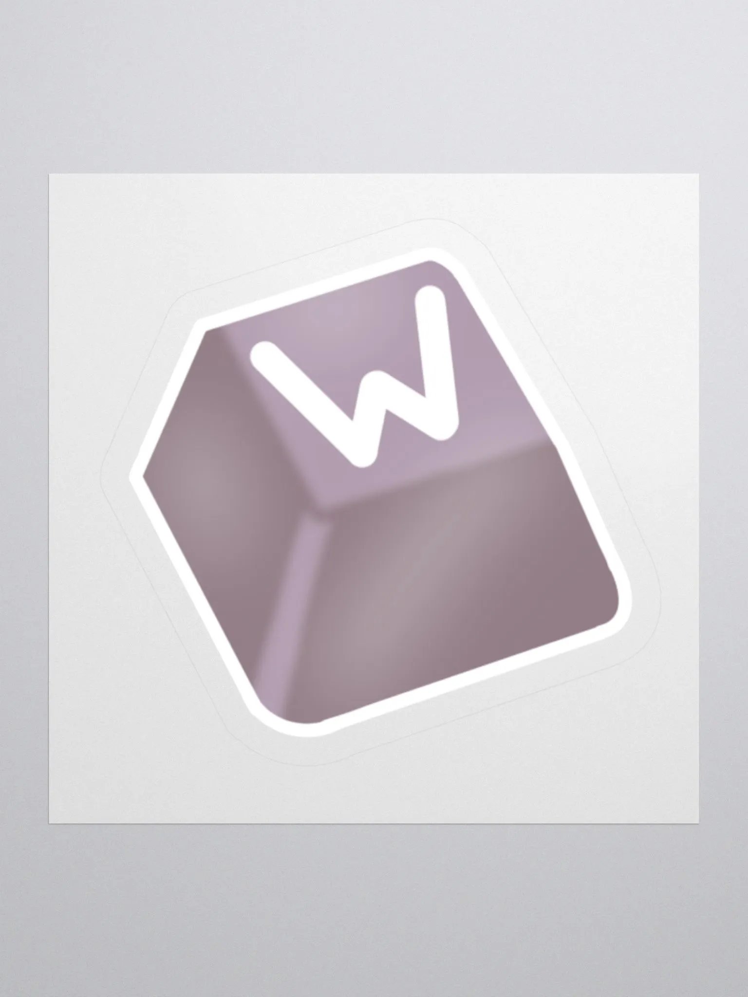 W Key Sticker product image (1)