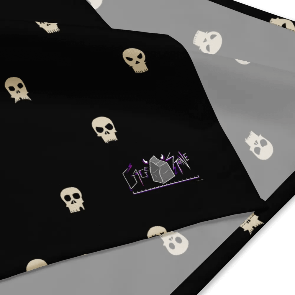 Skully Bandana (black) product image (2)