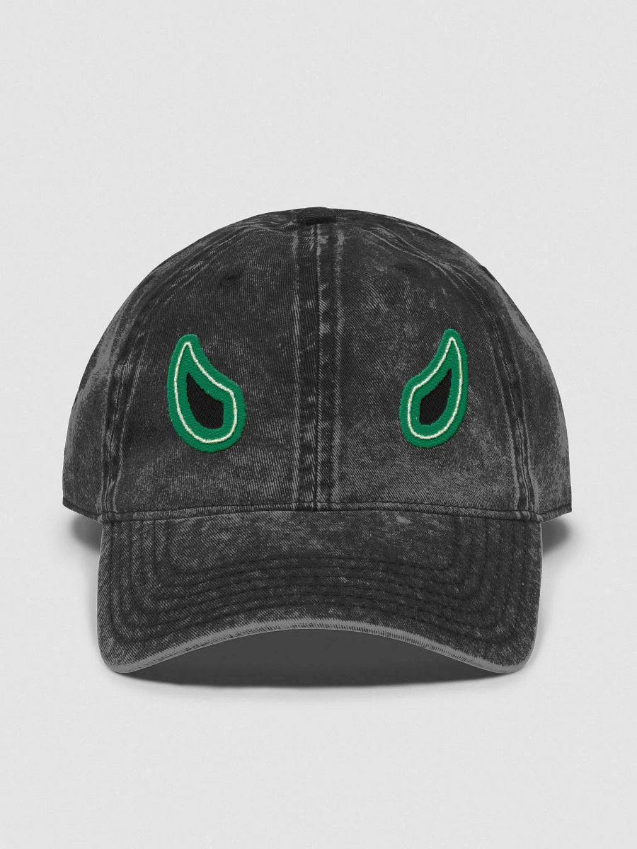 Neon Devil Horns Denim Hat product image (1)