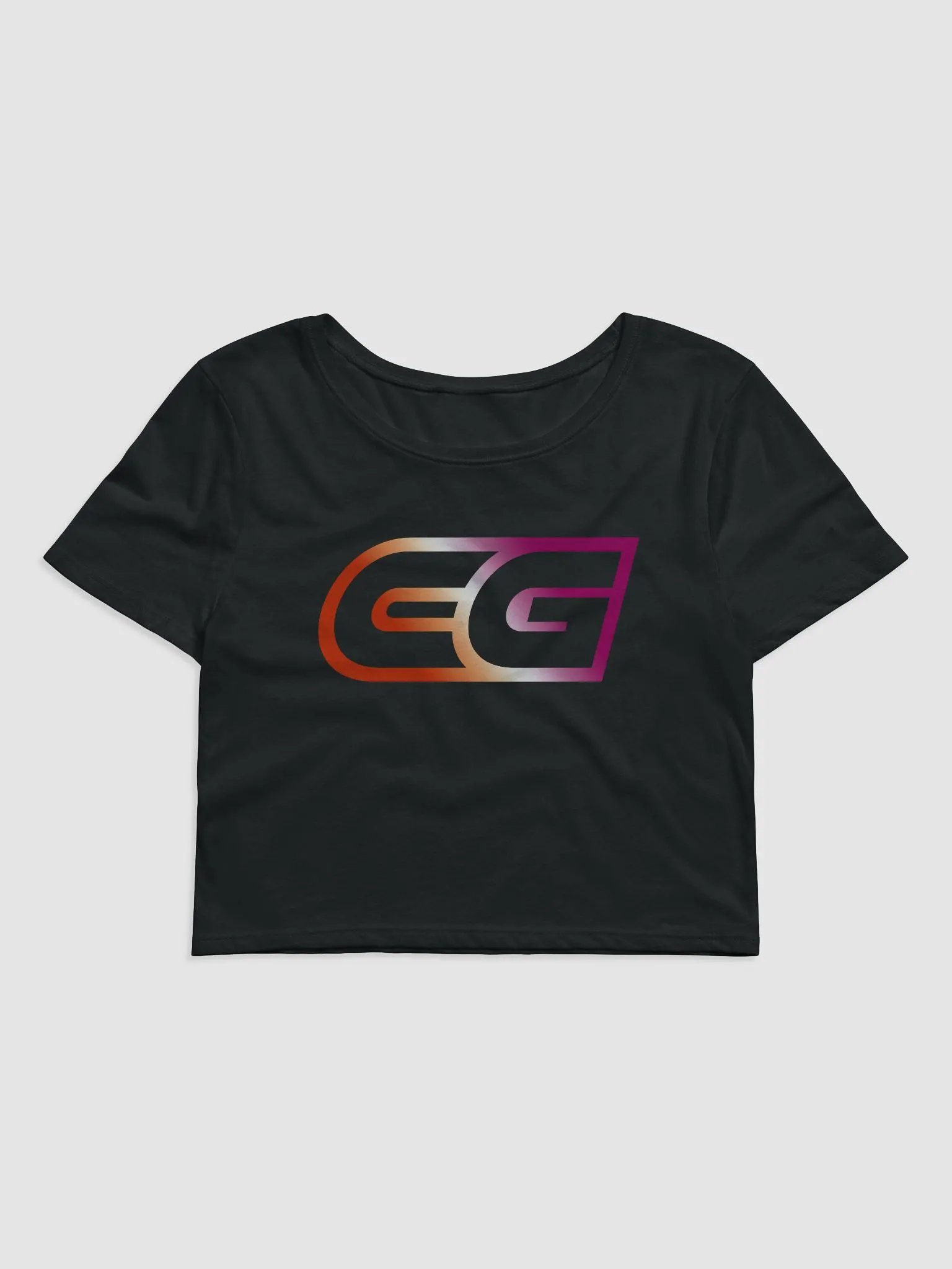 Lesbian Pride Crop Top product image (1)