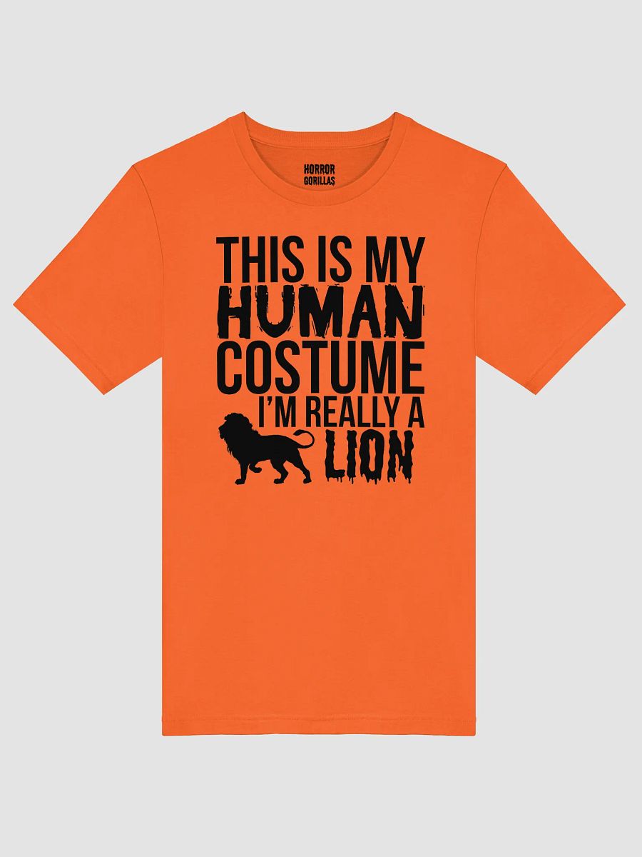 This Is My Human Costume I'm Really A Lion Funny Halloween T-Shirt product image (9)