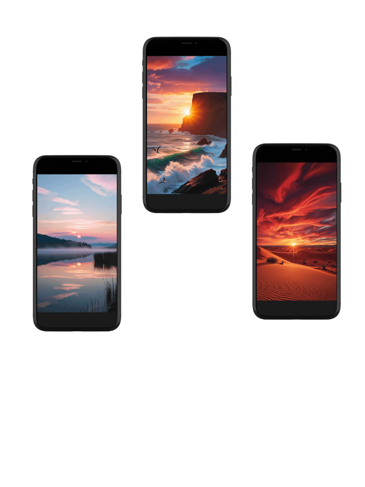 Sunsets & Sunrises: Radiant Phone Wallpaper product image (1)
