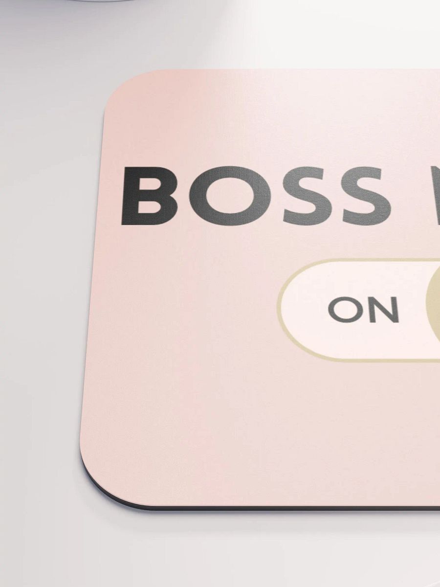 Boss Mode Mouse Pad - Pink product image (6)