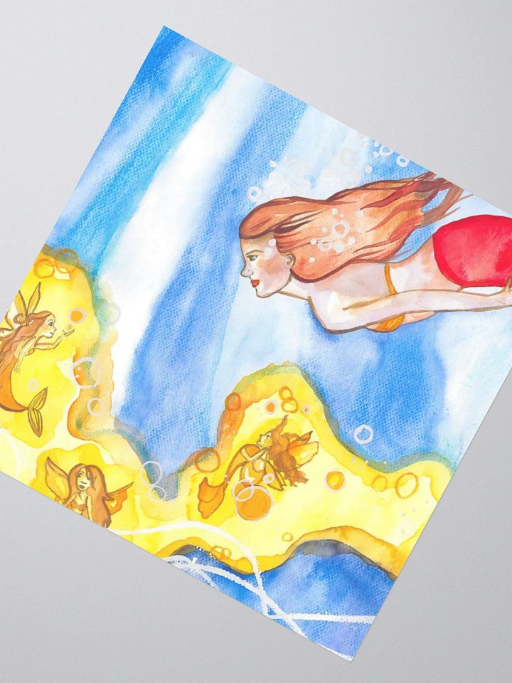 Mermaid Illumination Sticker product image (6)