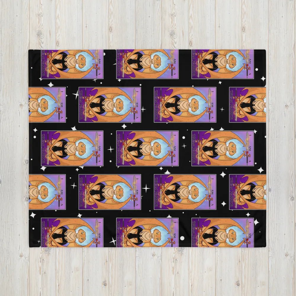 Day of the Dragon "Strength" Tarot Card Throw Blanket product image (4)
