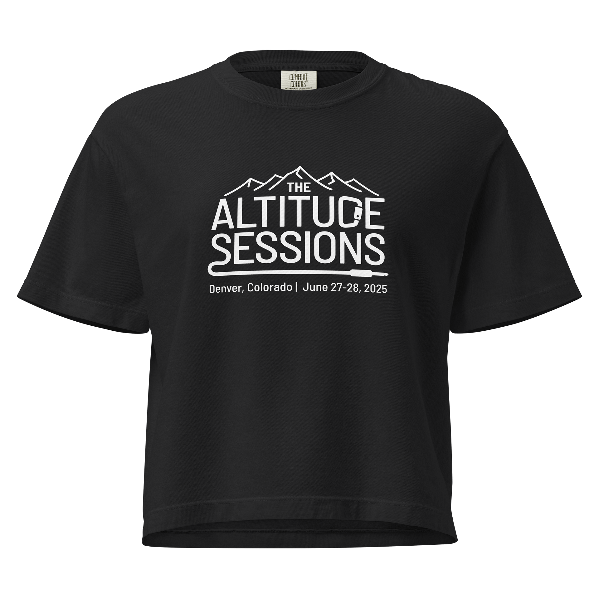 The Altitude Sessions Box Crop Tee product image (3)