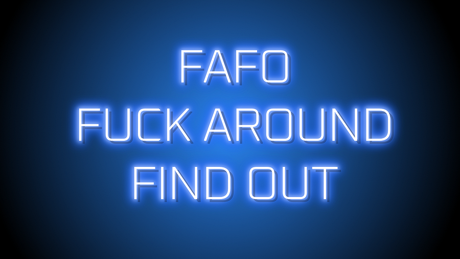 FAFO PC Wallpaper (1080p)