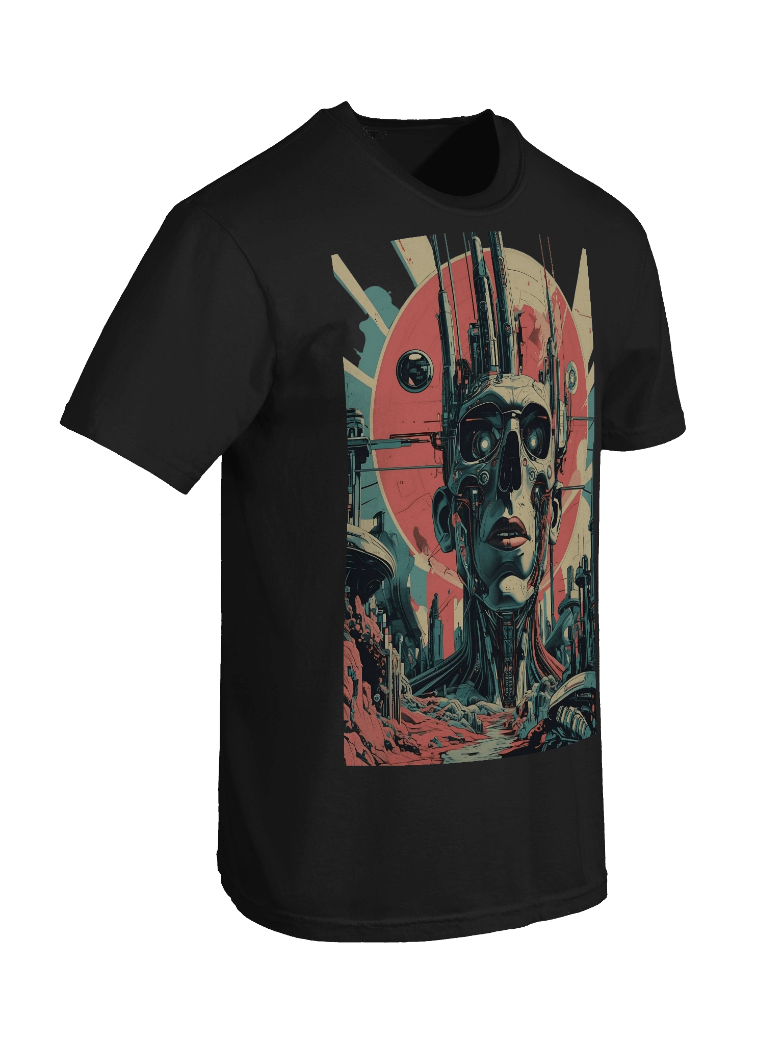 Retro-Futuristic Overlord Heavyweight T-Shirt product image (8)