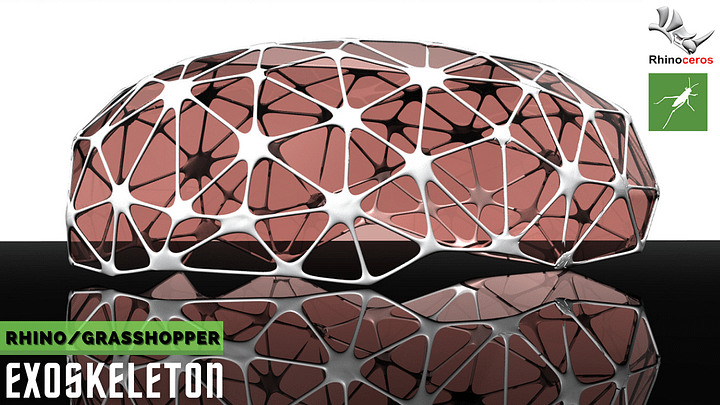 Exoskeleton Envelope Parametric Facade Design Grasshopper Rhino Files Download product image (1)