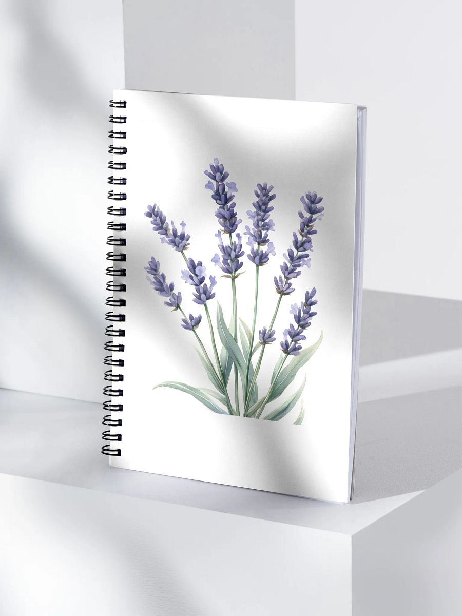 Lavender Dreams Spiral Notebook product image (4)