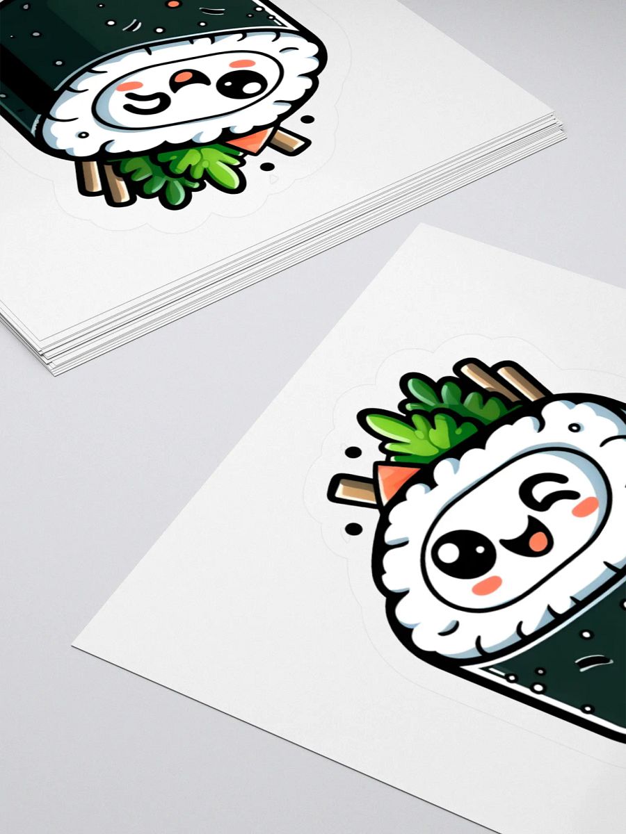 Kawaii Sushi Sticker product image (12)